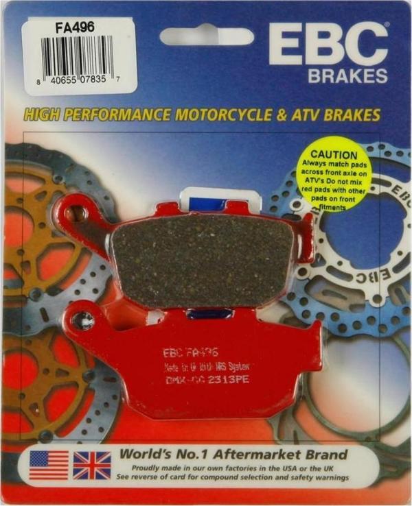 Honda CBR 500 Arka Fren Balatası EBC  - Image 1