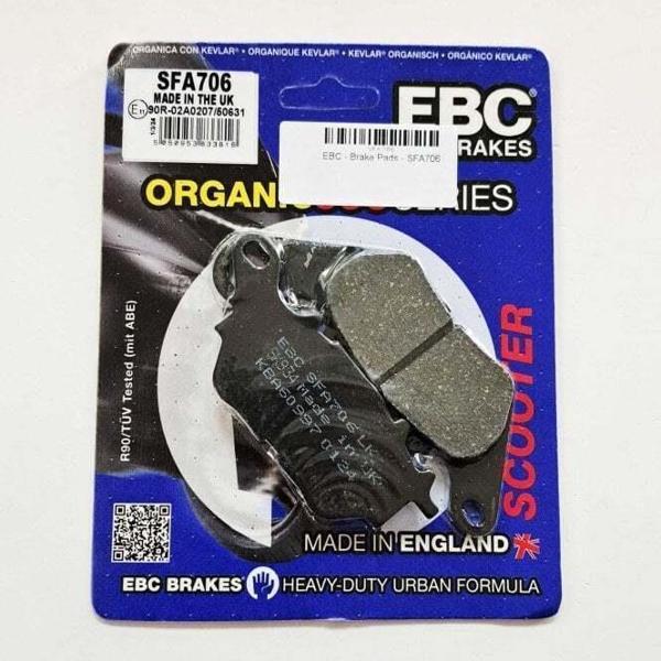 Yamaha YZF R25 Arka Fren Balatası EBC - Image 1