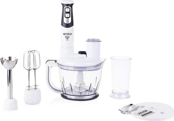Feyyazz Arnica Gh21800 Diva Pro Rendeli El Blender Seti Beyaz - Image 1