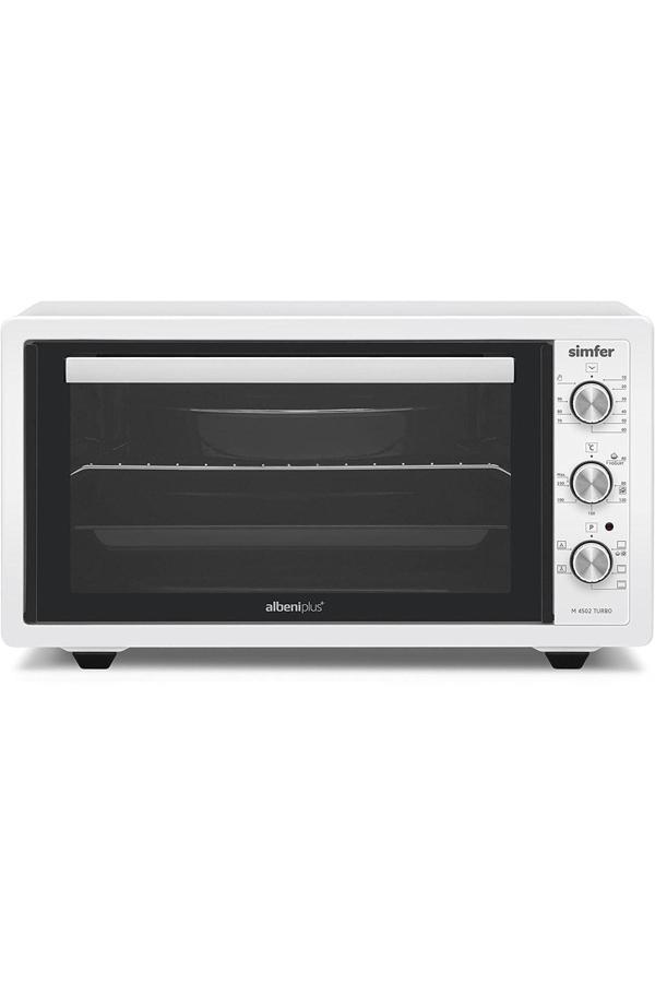 Noip Simfer M4502 Mini Fırın, 1400 W, 45 Lt, Metal, Beyaz - Image 1