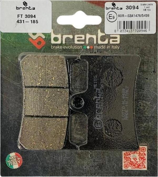 Yamaha Tracer 900 Ön Fren Balatası Brenta - Image 1