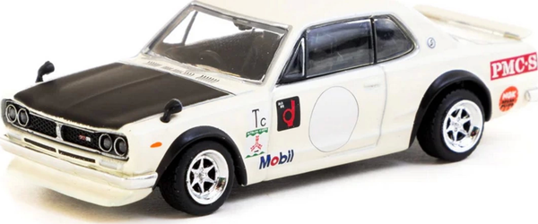 Tarmac Works 1/64 Skyline HT 2000GT-R White Kız Erkek Çocuk Oyuncak Eğitici Oyuncaklar - Image 1