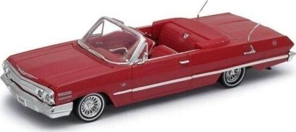 22434 WELLY 1 24 1963 CHEVROLET IMPALA Kız Erkek Çocuk Oyuncak Eğitici Oyuncaklar - Image 1