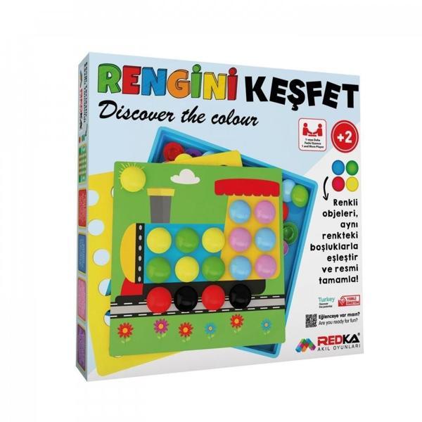 Kumtoys Rengini Keşfet Dikkat ve Kavrama Oyunu Kız Erkek Çocuk Oyuncak Eğitici Oyuncaklar - Image 1