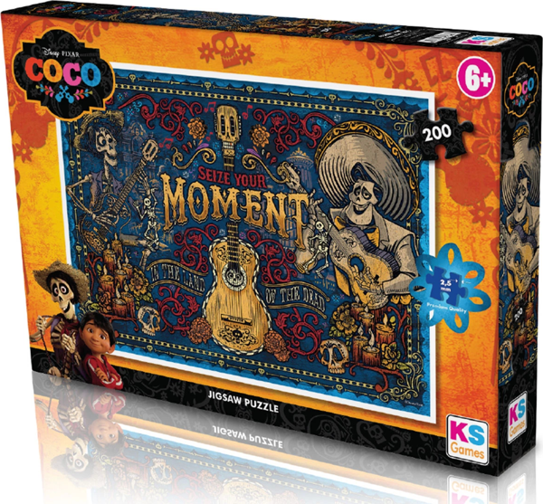 KS Coco Puzzle 200 Parça Kız Erkek Çocuk Oyuncak Eğitici Oyuncaklar - Image 1