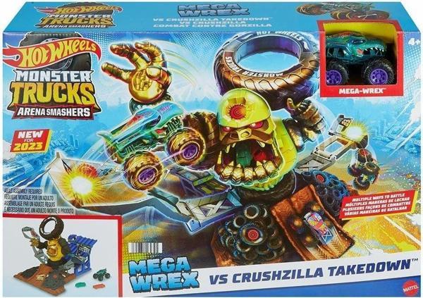 HPN71 Hot Wheels Monster Trucks Arenada Şampiyonluk Mücadelesi Oyun Seti Kız Erkek Çocuk Oyuncak Eği - Image 1