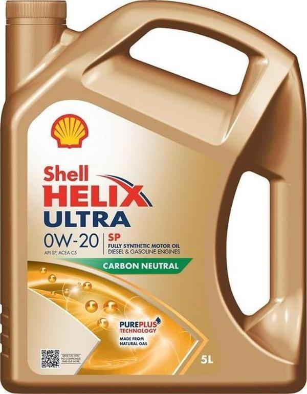 Shell Helix Ultra SP 0W-20 5 Lt Motor Yağı - Image 1