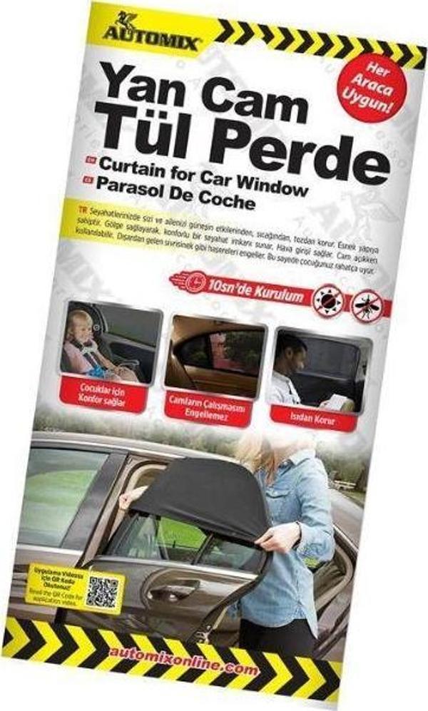 Automix Yan Cam Tül Perde - Image 1