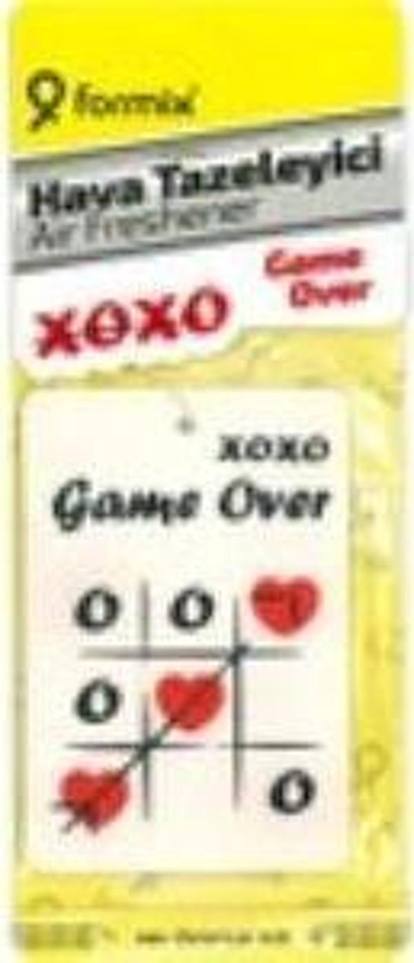 Formix Kağıt Oto Kokusu  GameOver - Image 1