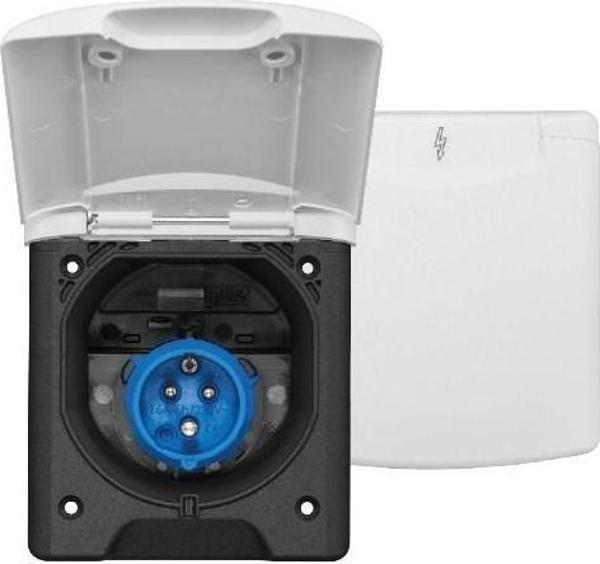 Abl Karavan Elektrik Girişi Beyaz - Image 1