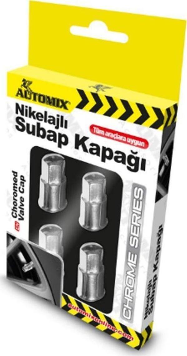 Automix Uzun Tip Nikelajlı Subap Kapağı  - Image 1