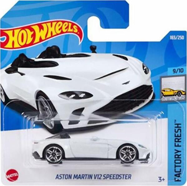 Hot Wheels Aston Martin V12 Speedster - Beyaz (1/64) 2022 Serisi - Image 1