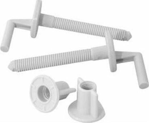 Tema Alttan Sıkmalı Plastik Menteşe Takımı - Image 1