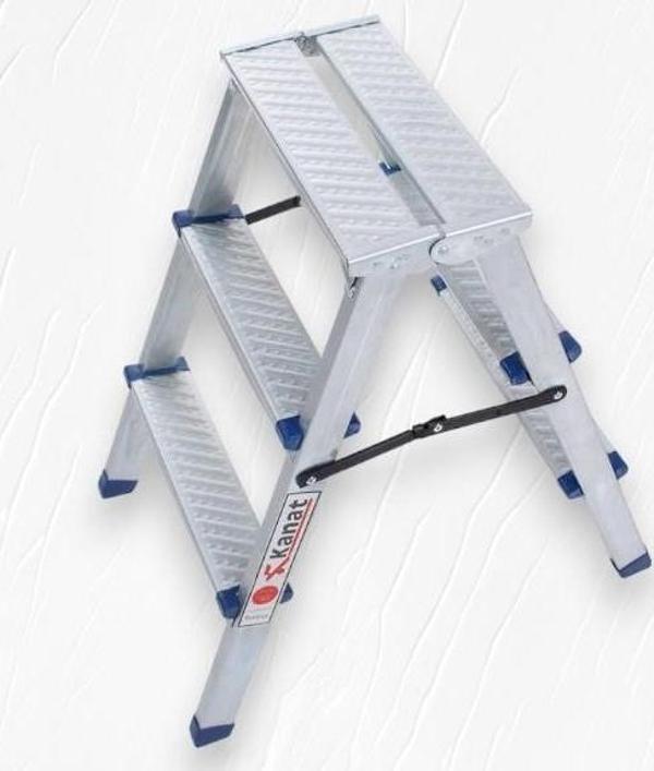 Rita Galvanizli Twin Merdiven 3+3 Basamaklı - Image 1