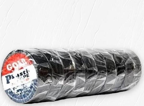 PASS Elektrik Kablo Bandı 19mm Siyah 10'lu - Image 1