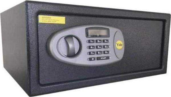 Yale YLTS0000 Elektronik Şifreli LCD Ekranlı Çelik Kasa Laptop Tipi - Image 1