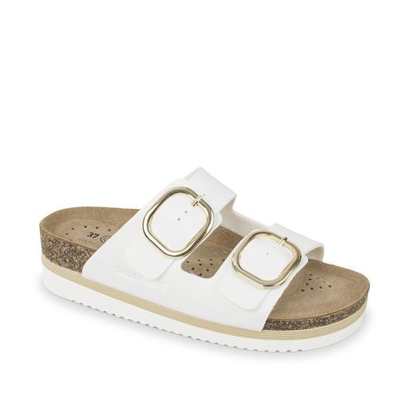 Kadın Terlik VG4801T Valleverde Nabuk Slipper Bianco - Image 1
