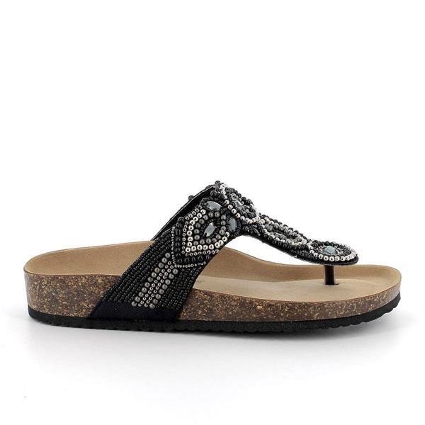 Kadın Terlik 5696800 DKL 56968 IGI&Co SI.NAPPA LAMIN. NERO - Image 1