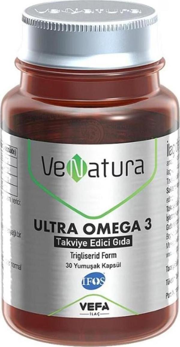 Venatura Ultra Omega 3 30 Kapsül - Image 1