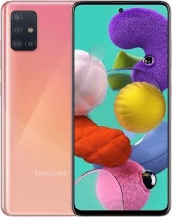 Yenilenmiş SAMSUNG GALAXY A51 128GB -A Kalite- Pembe - Image 1