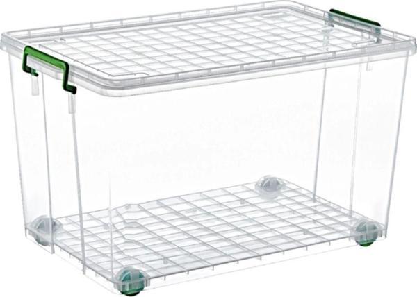 Procreative Sarfmall Sarfmall Mega Saklama Tekerli 120 Lt. - 2626 Şeffaf - Image 1