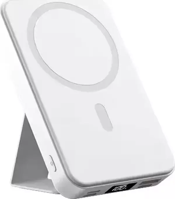10000 mAh 15W MagSafe Kablosuz Şarj Özellikli Taşınabilir Şarj Cihazı   - Image 1