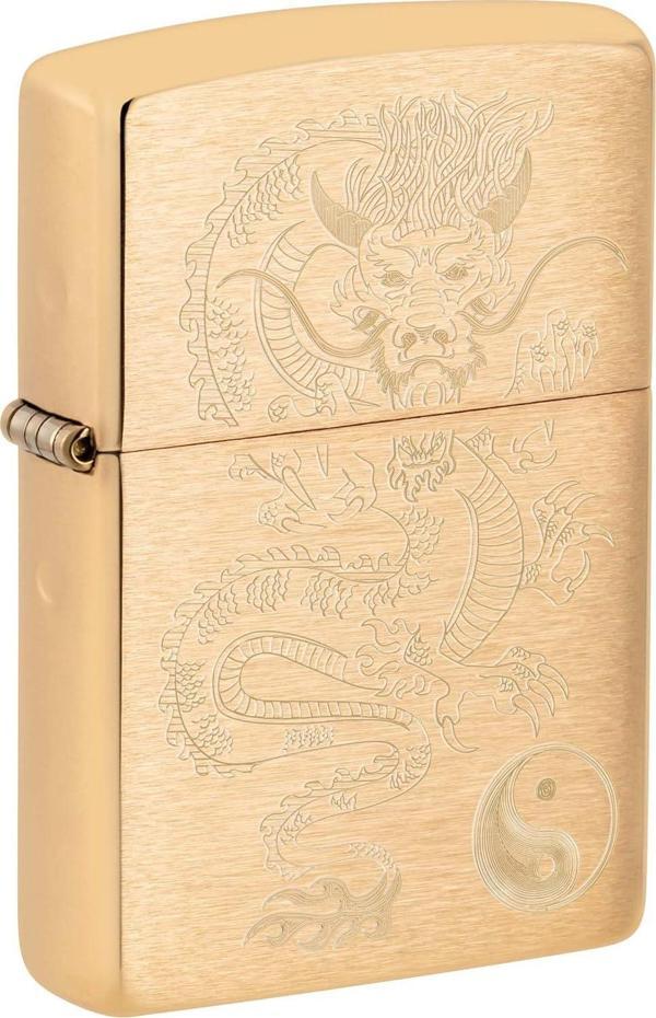 Zippo Asian Dragon Gravür İşleme Dizayn Çakmak - Image 1