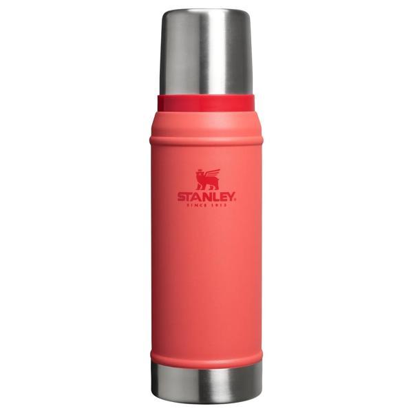 Stanley Klasik Vakumlu Paslanmaz Çelik Termos 0.75 LT - Hot Coral - Image 1
