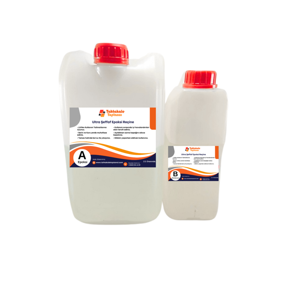 Şeffaf Epoksi Reçine Hobi Seti  (15 KG) - Image 1