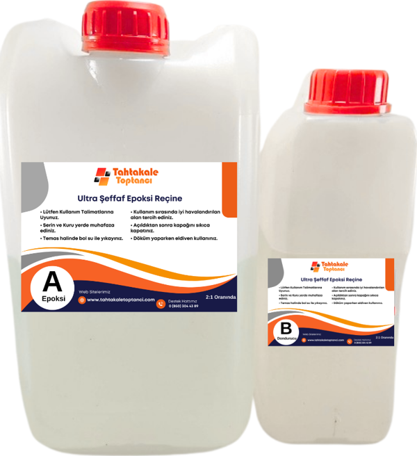 Şeffaf Epoksi Reçine Hobi Seti  (15 KG) - Image 1