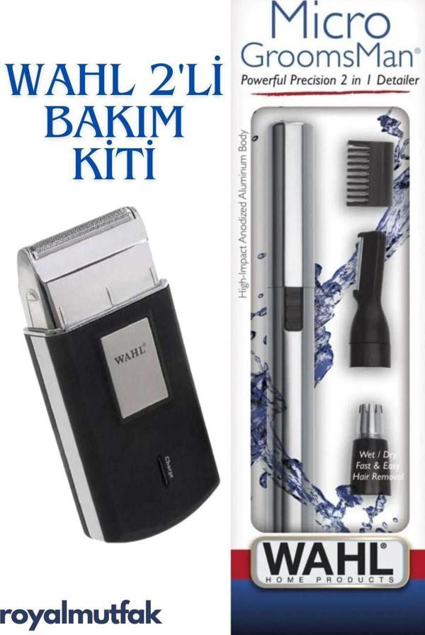 3615-1016 Seyahat Tipi Tıraş Makinası 5640-616 Burun Kulak Tıraş Makinesi - Image 1