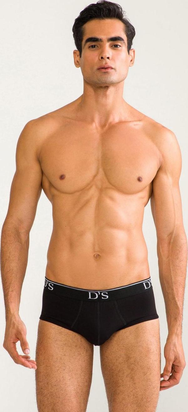 D'S DAMAT Comfort Erkek Slip Siyah - Image 1