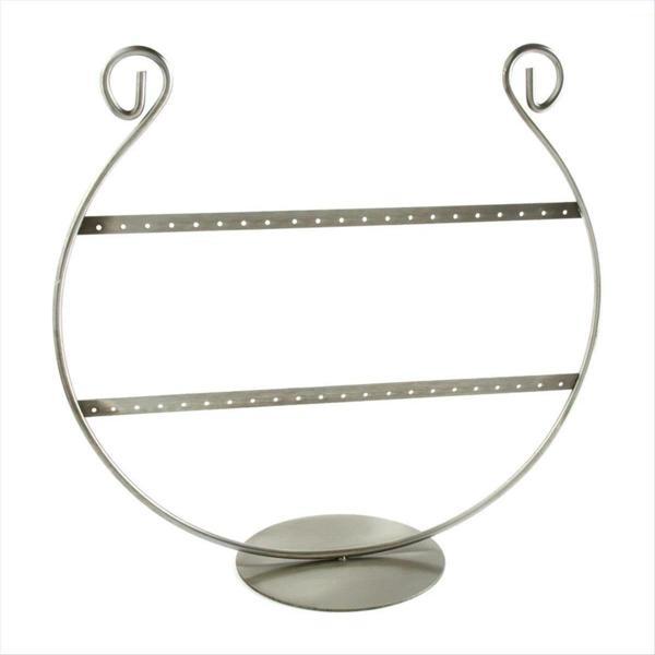 İthal Metal Gri Renk 29x29 Cm Küpe Standı - Image 1