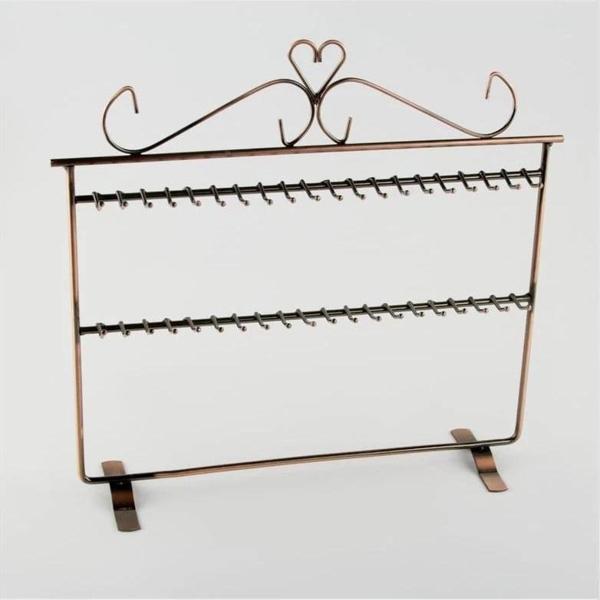 İthal Metal Bakır Renk 32x30 Cm Bileklik Standı - Image 1