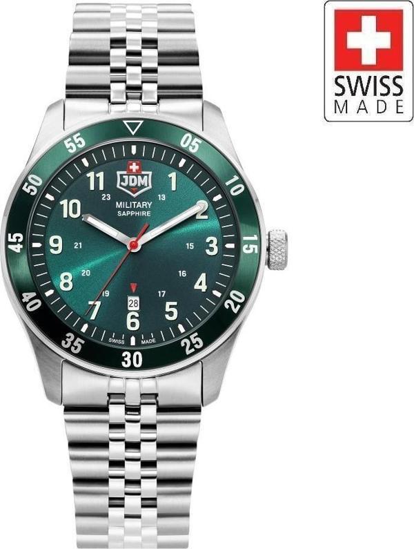 JDM MILITARY SAPPHIRE JDM-WG027-05 Erkek Kol Saati - Image 1