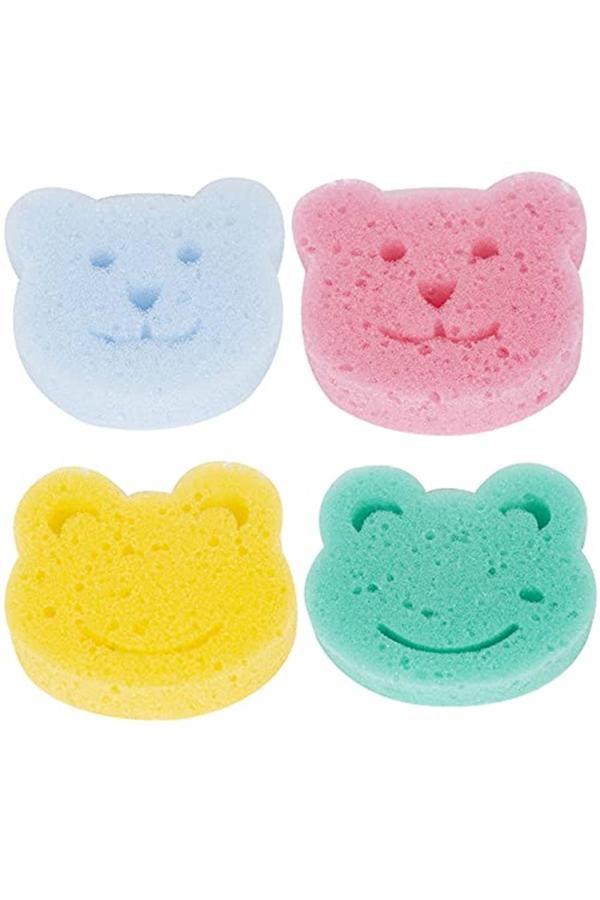 Baby Plus Marka: Baby Plus Bebek Banyo Süngeri 4 Adet Kategori: Bebek Bezi - Image 1