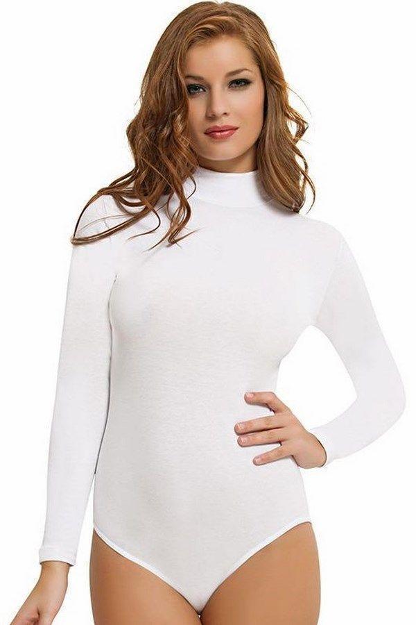 6 Adet Nbb Bayan Balıkçı Yaka Uzun Kollu Çıtçıtlı Body 2960 - Image 1