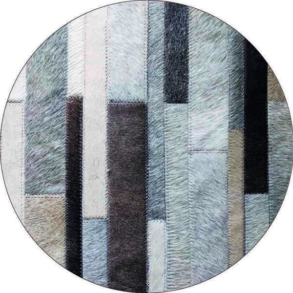 Yuvarlak Halı Paspas 90cm Süngerli Kaymaz Kilim Dijital Baskı Ev Paspası Kaydırmaz Taban Yeni Sezon 0090 - Image 1