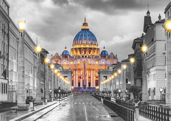 1000 Parça Puzzle Yap boz Roma 68x48 Keskin Color Puzz - Image 1