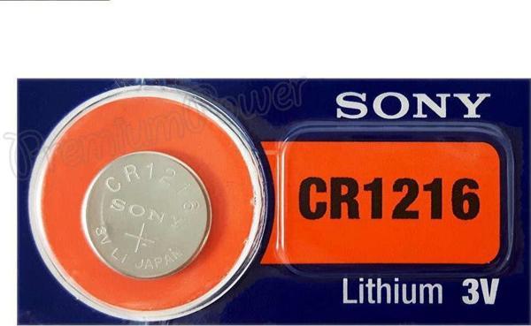 Düğme Pil 3 Volt Sony CR1216 Lithium Pil - Image 1