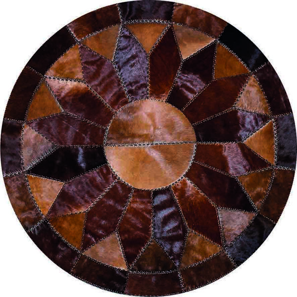 Yuvarlak Halı Paspas 90cm Süngerli Kaymaz Kilim Dijital Baskı Ev Paspası Kaydırmaz Taban Yeni Sezon 0085 - Image 1