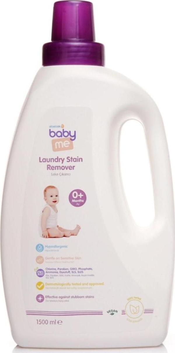 Baby&Me Baby Me Bebek Çamaşır Leke Çıkarıcı 1500 Ml - Image 1