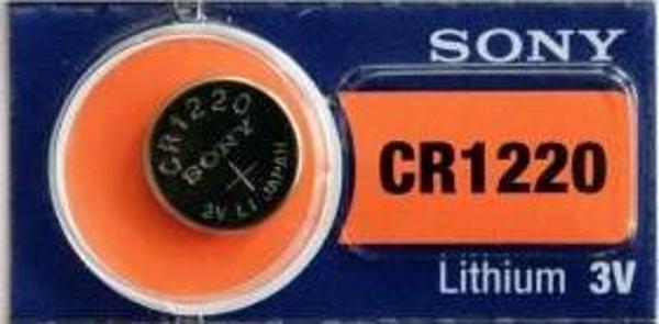 Düğme Pil 3 Volt Sony CR1220 Lithium Pil - Image 1