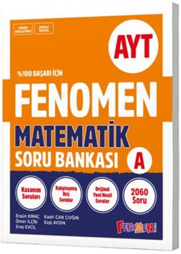 Fenomen AYT Matematik A Soru Bankası Fenomen Yayınları - Bi bigelio - Image 1