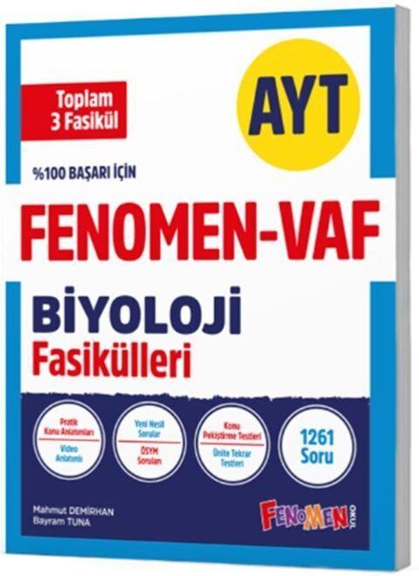 Fenomen AYT VAF Biyoloji Fasikülleri Seti Fenomen Yayınları - Fenomen Yayıncılık - Image 1