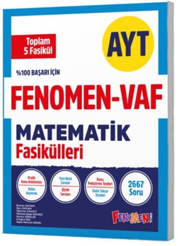 Fenomen AYT VAF Matematik Fasikülleri Seti Fenomen Yayınları - Fenomen Yayıncılık - Image 1