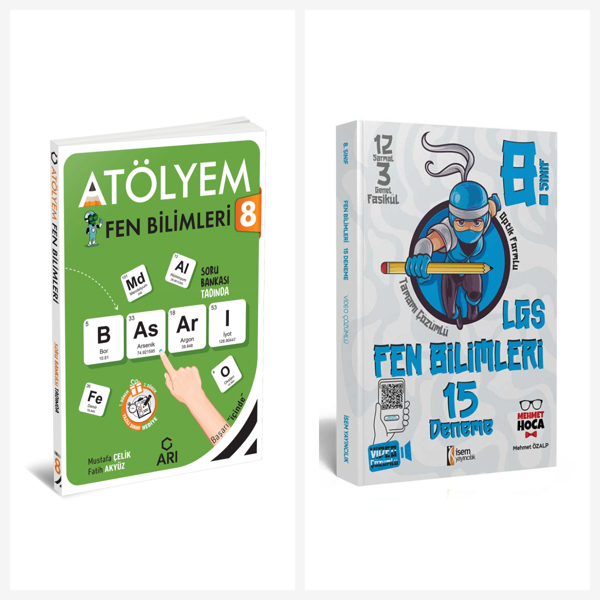Arı 8 Sınıf Fenito Fen Bilimleri Atölyem + 15 Deneme Seti Arı ve İsem Yayınları - Bi bigelio - Image 1