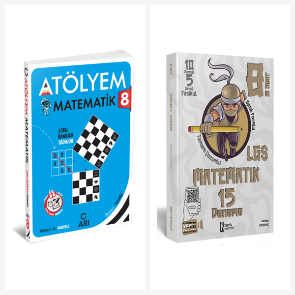 Arı 8 Sınıf Matematito Matematik Atölyem + 15 Deneme Seti Arı ve İsem Yayınları - Bi bigelio - Image 1