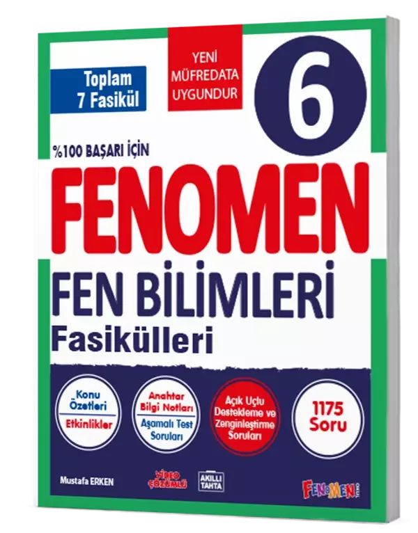 Fenomen 6. Sınıf Fen Bilimleri Fasikülleri Fenomen Yayıncılık - Bi bigelio - Image 1