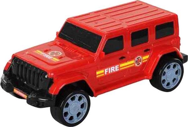 Kız Erkek Çocuk Oyuncak Kutulu İtfaiye Jeep Oyun Seti Kız Erkek Çocuk Eğitici - Image 1